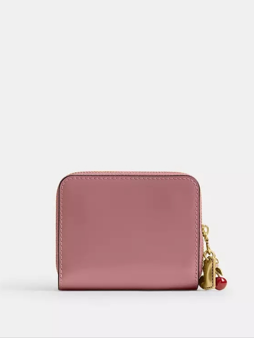 Coach Essential Billfold Wallet With Charms (peony pink) - Picture 10 of 11
